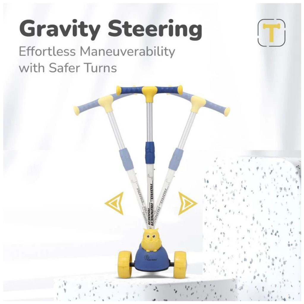 R For Rabbit Road Runner Ryder Kids Scooter - PULED wheels