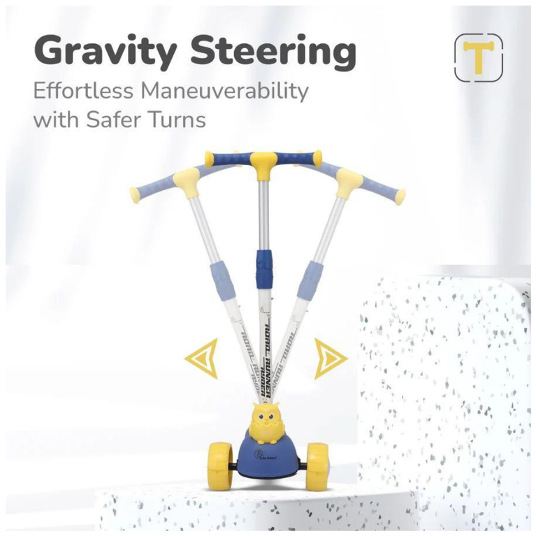 R For Rabbit Road Runner Ryder Kids Scooter - PULED wheels