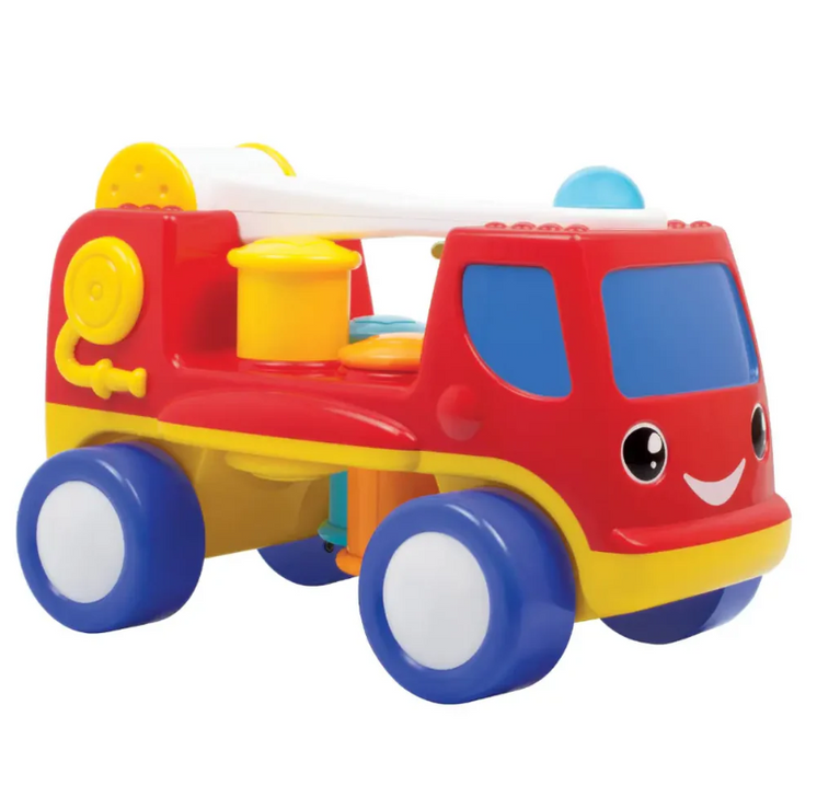 Funskool-Giggles Peg Basher Fire Engine
