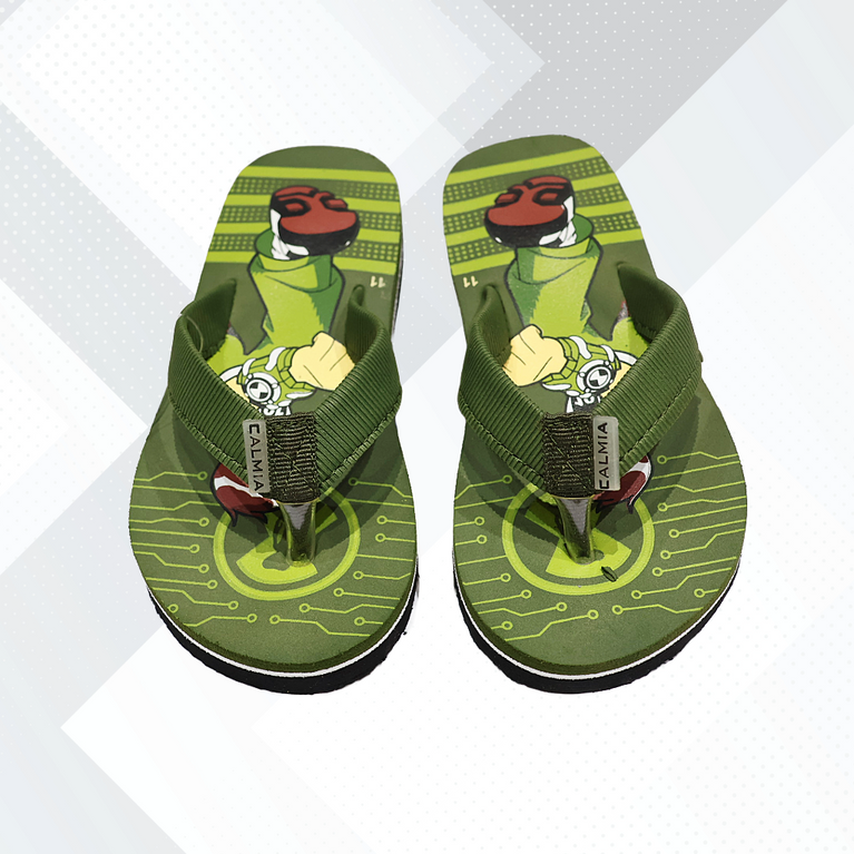 Kids Fun Ben10 Printed Flip Flops