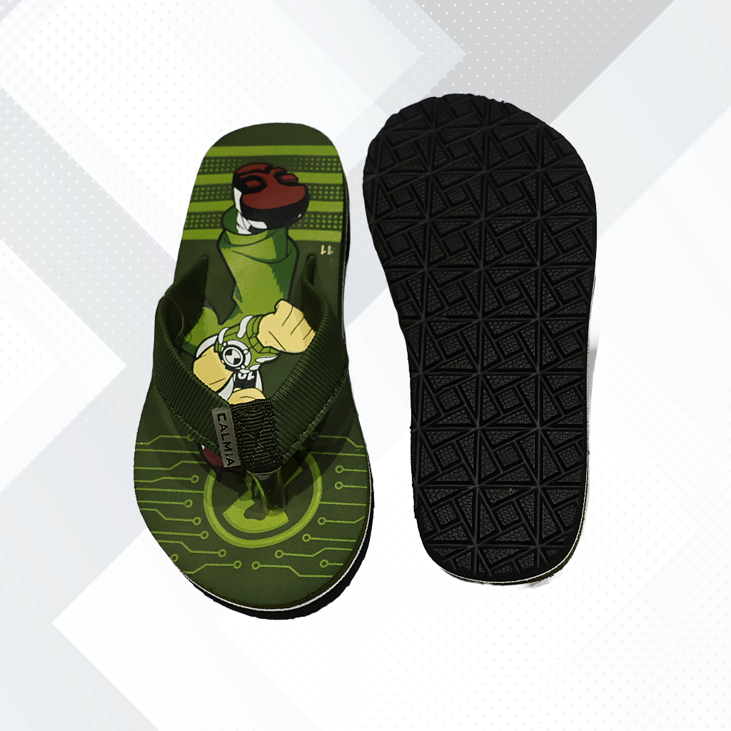 Kids Fun Ben10 Printed Flip Flops