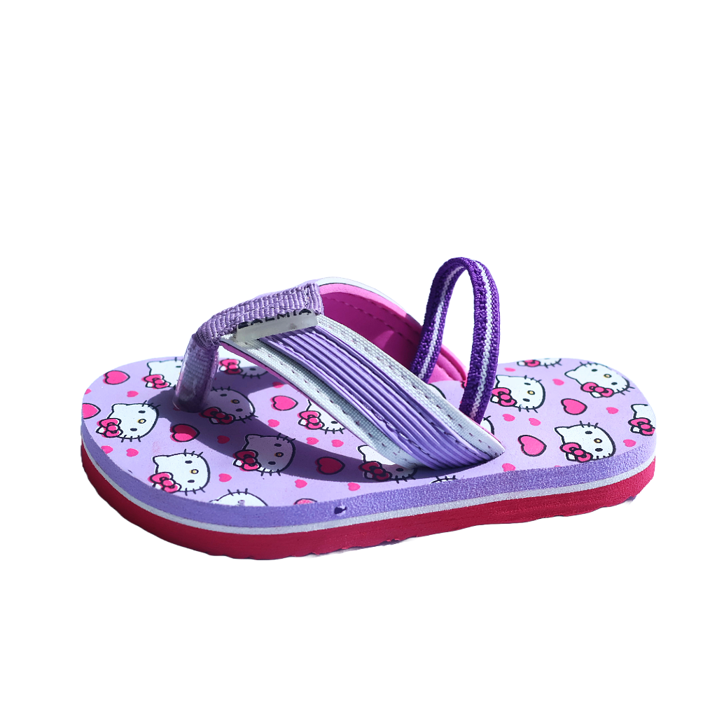 Cute Walk By Calmia Slip On Flip Flops with Cute Kitty Print
