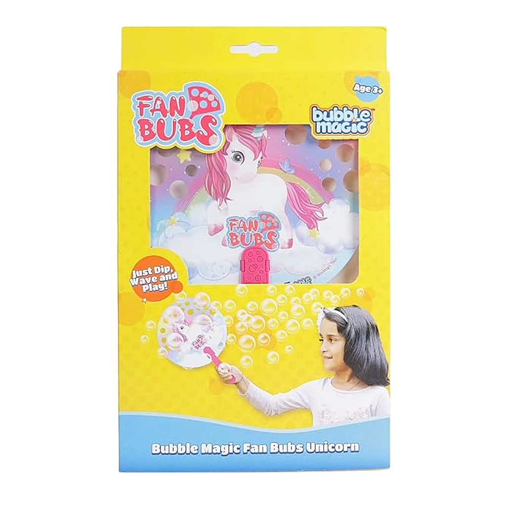 Bubble magic Fan Bubs-Unicorn