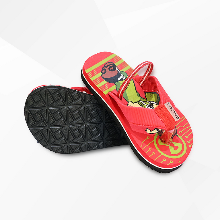 Kids Fun Ben10 Printed Flip Flops