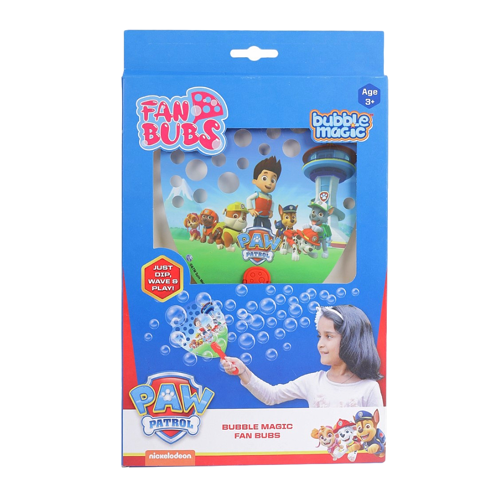 Bubble Magic Fan Bubs-Paw Patrol