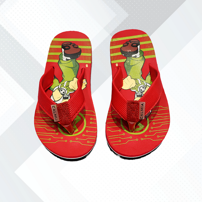 Kids Fun Ben10 Printed Flip Flops