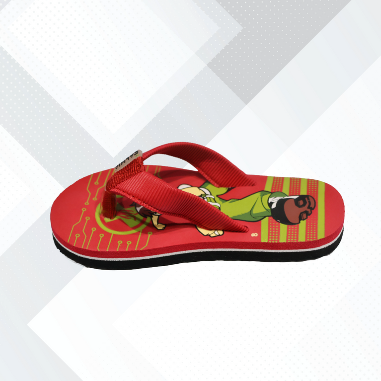 Kids Fun Ben10 Printed Flip Flops
