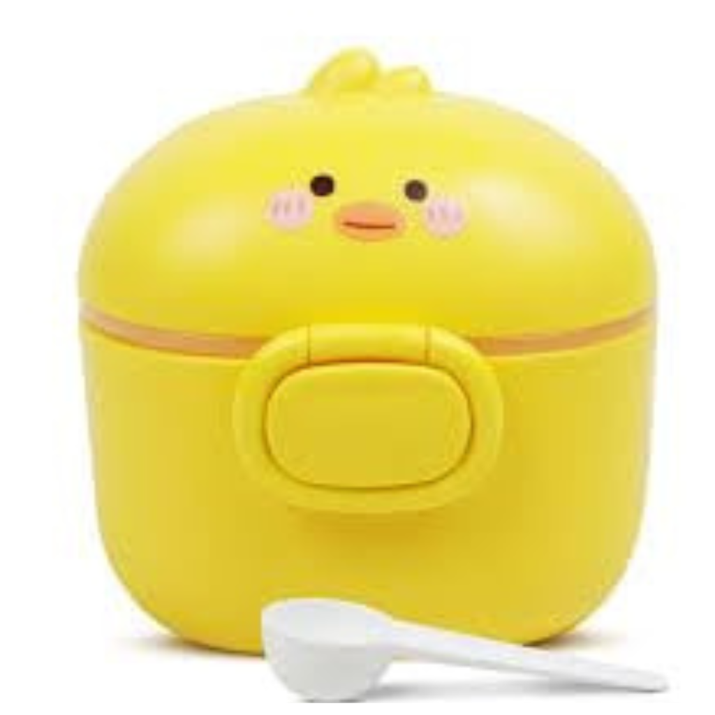 Nino's Baby Milk Box, Cute Light and Moisture-proof Milk Container