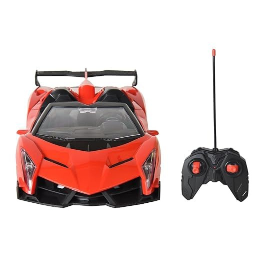 RC Sport Racing Toy Car, Compatible with BMW X6 Model Vehicle with Head & Tail Flashing Light
