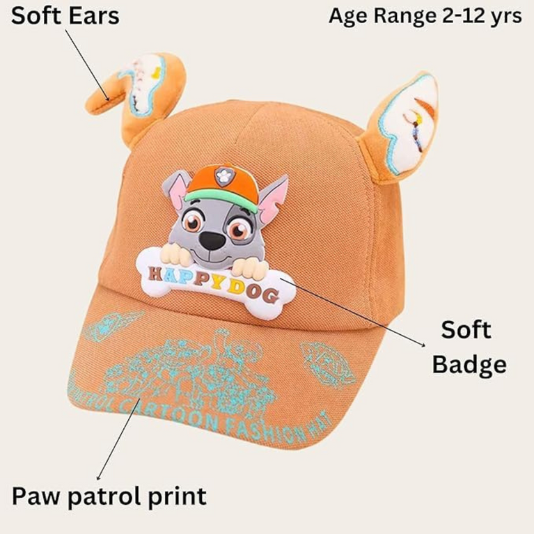 Nino's-Paw Pup Buddies Cartoon Baseball Cap for Kids