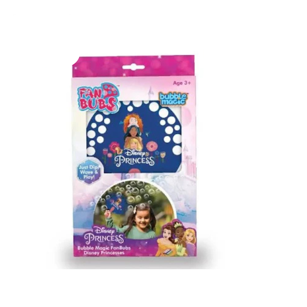 Bubble Magic FanBubs Disney Princess Theme For Kids 3+ years