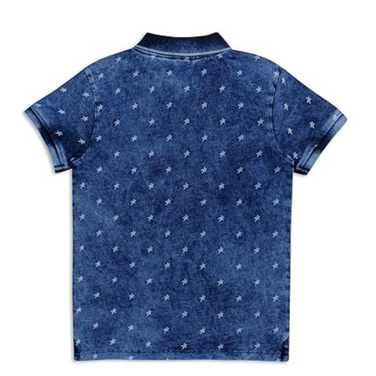 Hamleys Boys Printed Blue T-Shirt