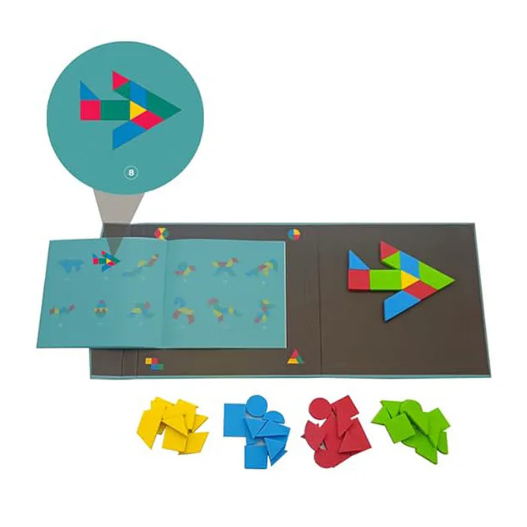 Toy Kraft- Magnalogix Shapify - 52 pcs