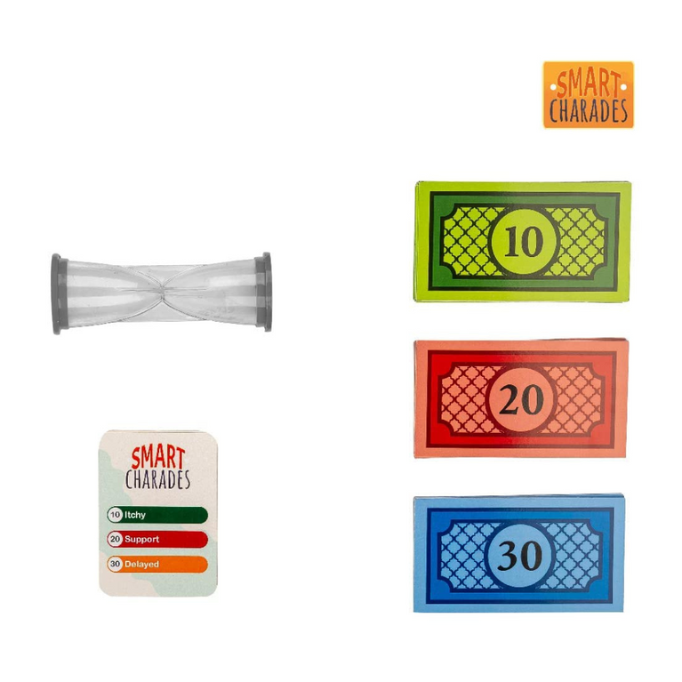 Magic4 Boy's and Girl's The Party Edition 4 in 1 Board Game - Multicolor, 5 Years and Above