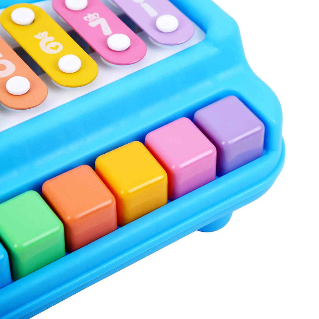 Skoodle 2-in-1 Xylophone Musical Piano Non-Toxic ,BPA free Suitable For Kids.