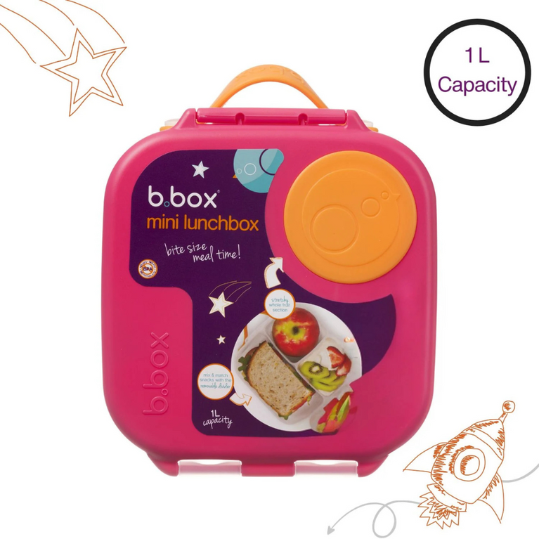b.box Leakproof Bento Style Mini Lunchbox for Kids- A Handy Option for Kids 1L