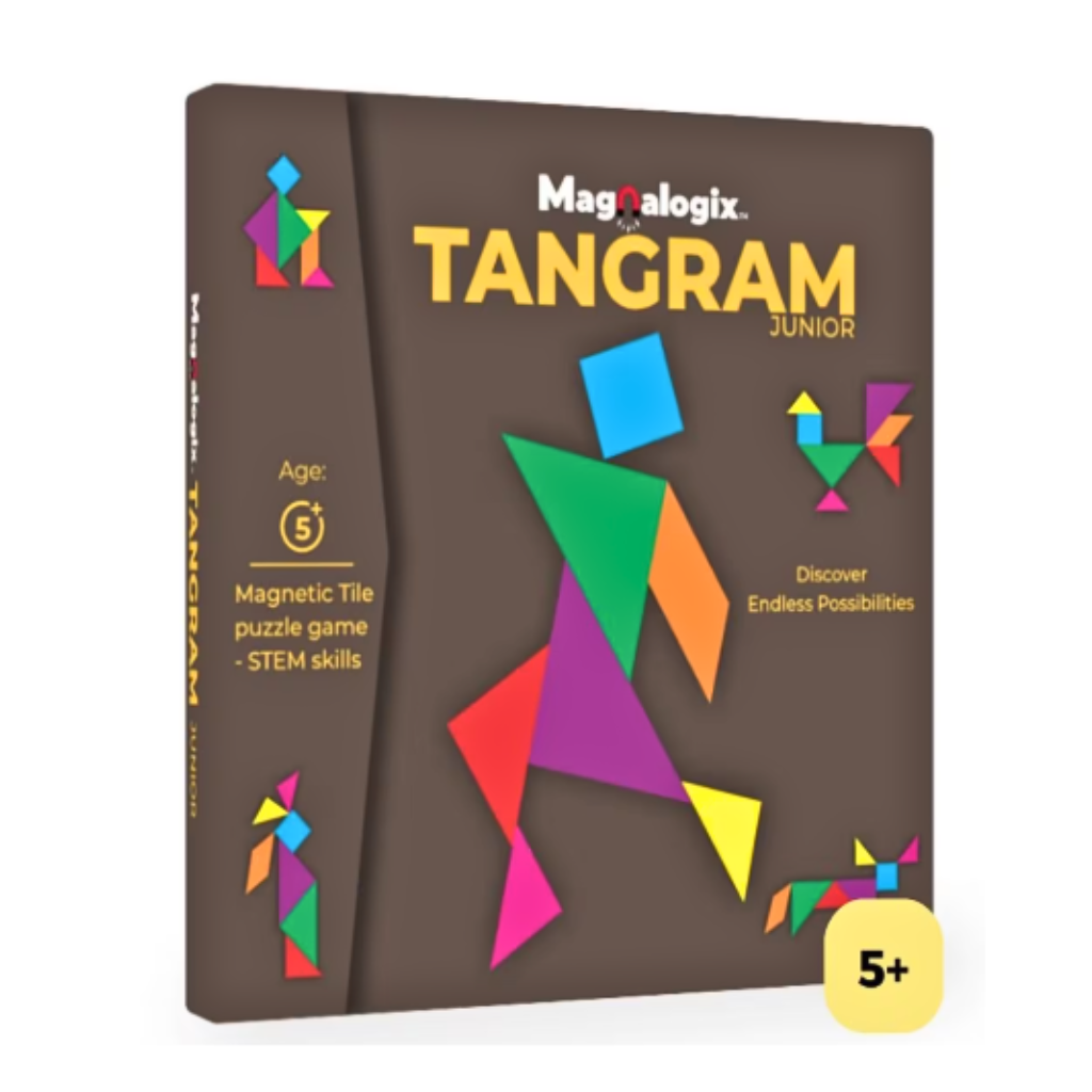 Tangram Junior - Magnetic Brain Game for 5 Years & Above