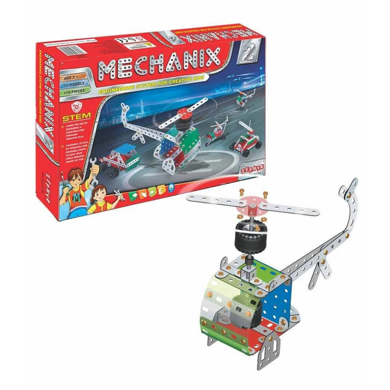 Metal Mechanix-2 3rd Level of The Original Mechanix Series, STEM Toy