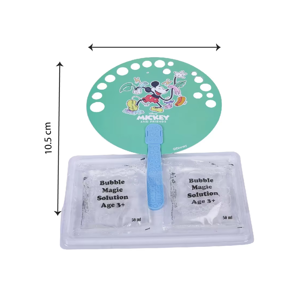 Bubble Magic Fan Bubs Mickey Mouse Theme For Kids 3+ years
