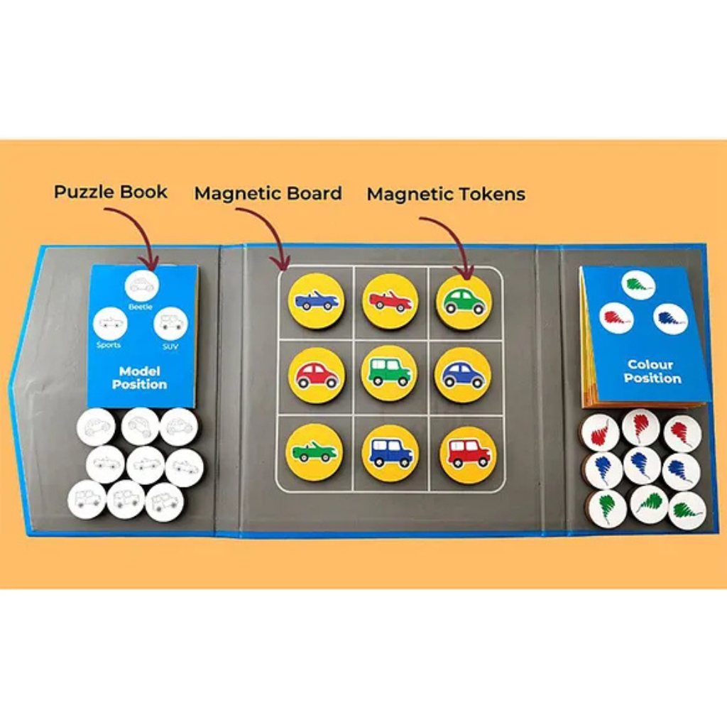 Toy Kraft- Magnetic Parking Lot Game