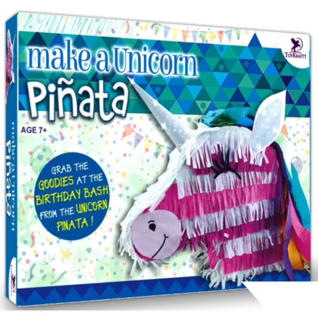 Toy Kraft Make a Unicorn Pinata Activity Kit - Multicolor