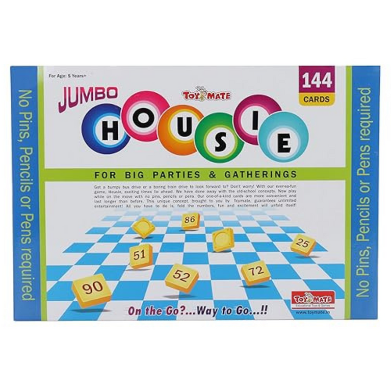 Toymate - Jumbo Housie For Big Parties And Gathering Generic Housie Jumbo