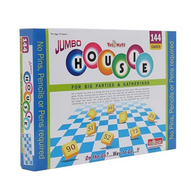 Toymate - Jumbo Housie For Big Parties And Gathering Generic Housie Jumbo
