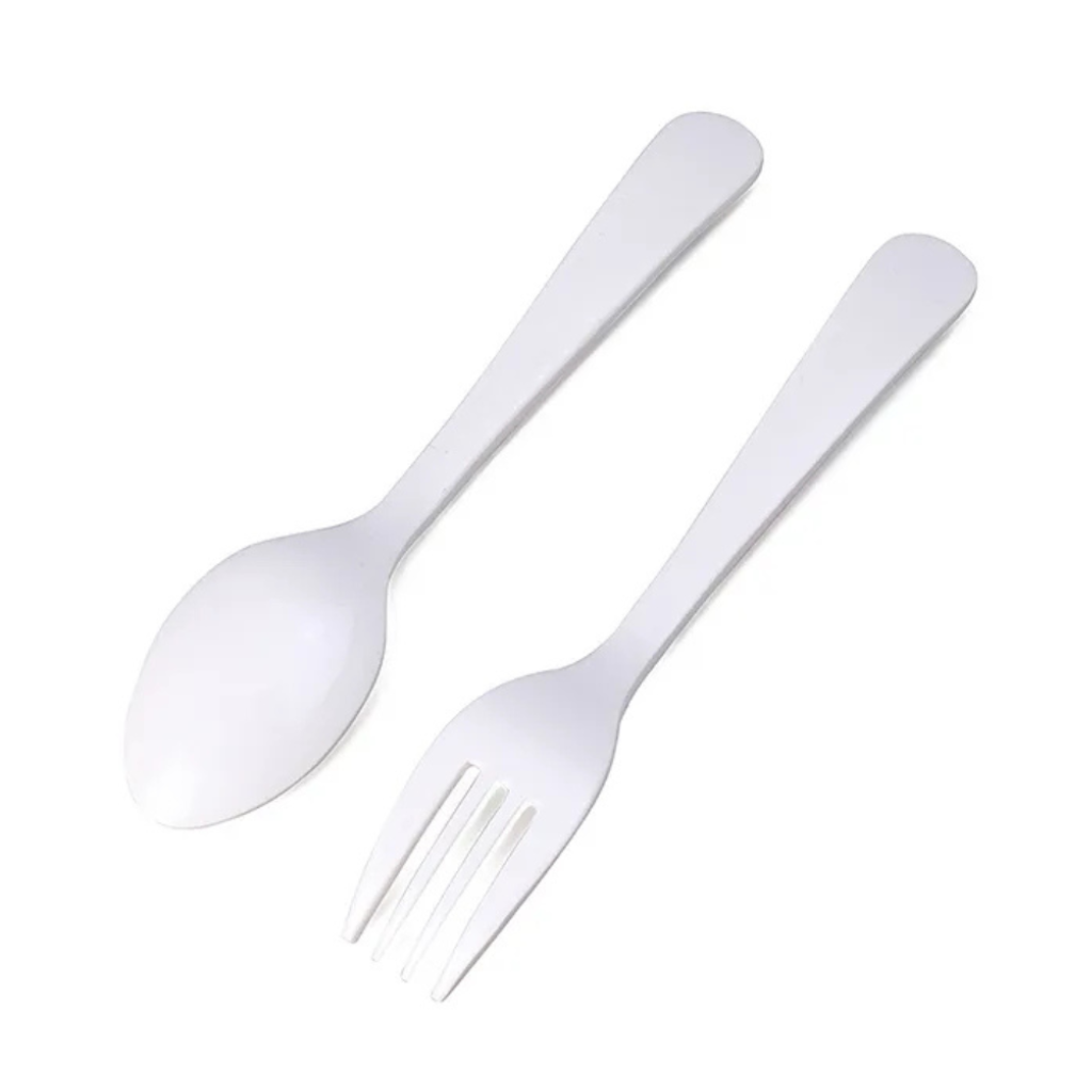 Servewell Avengers Theme Kids Fork and Spoon - Multicolour