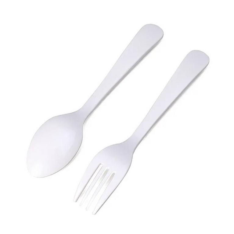 Servewell Avengers Theme Kids Fork and Spoon - Multicolour