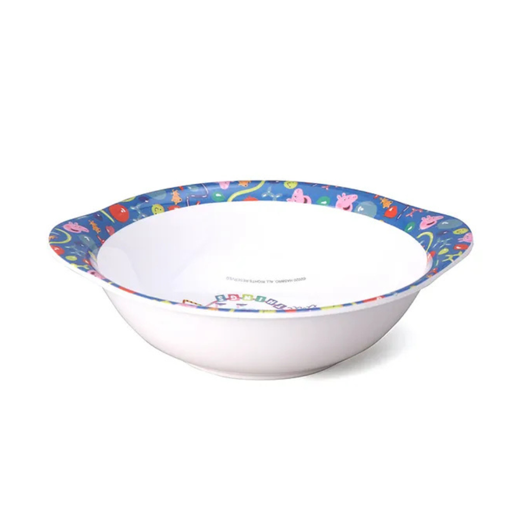 Servewell Feeding Bowl with Peppa Pig Theme - Multicolor