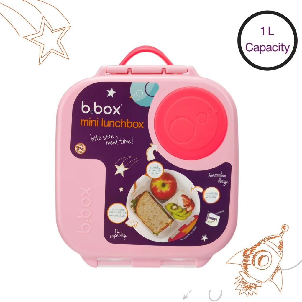 b.box Leakproof Bento Style Mini Lunchbox for Kids- A Handy Option for Kids 1L