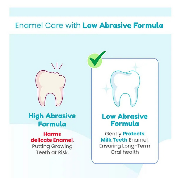 Mother Sparsh Baby Mother Sparsh Kids Natural Toothpaste with Free Toothbrush- Strawberry 50g