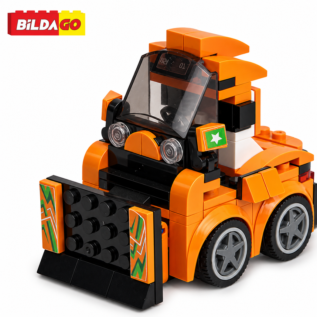 Bildago 3 in 1 Street Blaze Inferno Gt Sports Car 149 Pieces - SP13418