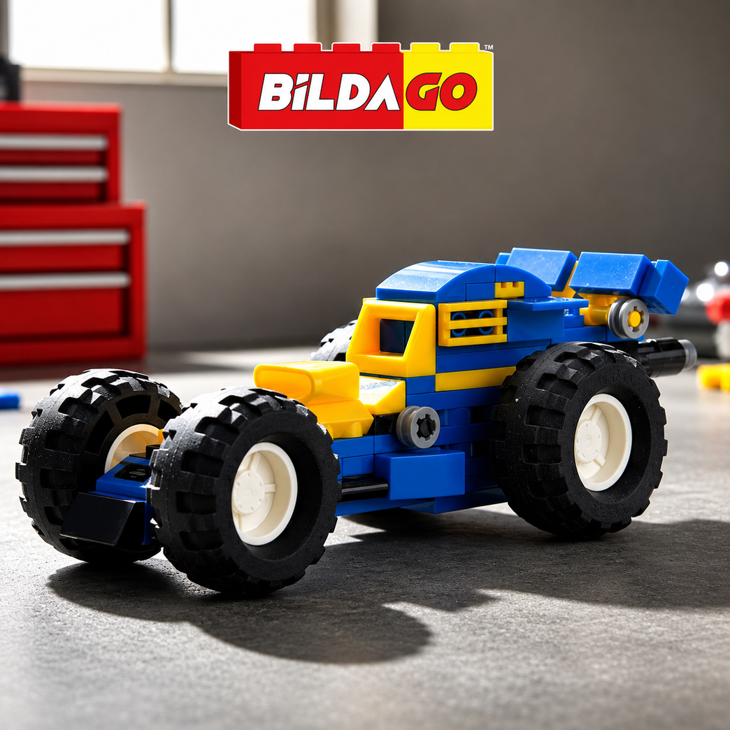 Bildago 3 in 1 X Terrain Viper V2 Sports Car 126 Pieces - SP13423