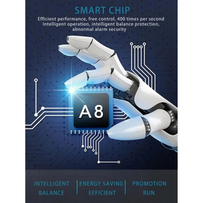 Hoverboard India-Segway with Adjustable Handle Knee Pressure Release Stand, Self-Balancing Scooter with LED Wheels, 79-115cm Telescopic Rod