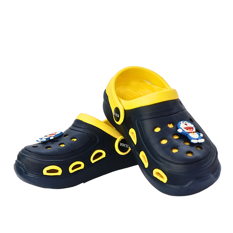 Cute Walk by Ninos Clogs with Doremon Applique