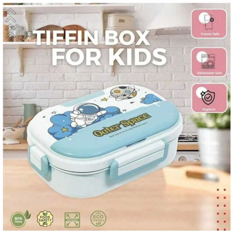 Ninos Bright & Classic Lunch Box for Kids - 900ml Capacity