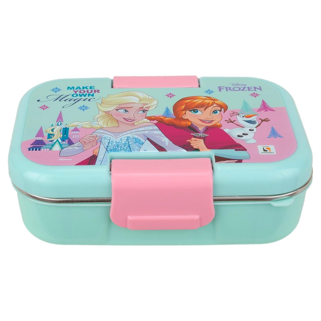 Disney Frozen Kids Lunch Box – Elsa & Anna Tiffin Box | Leak-Resistant | BPA-Free | School Snack Container-460ml