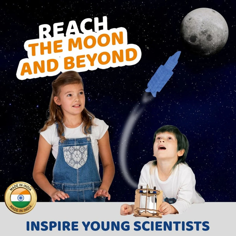 Smartivity Space Rocket STEM Toy – Build, Launch & Explore