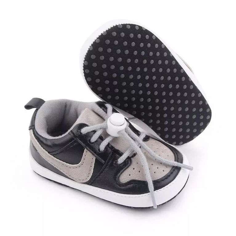 Baby Shoes for Girls and Boys, Anti-Slip Toddler Sneakers for First Walkers, Infant Crib Footwear