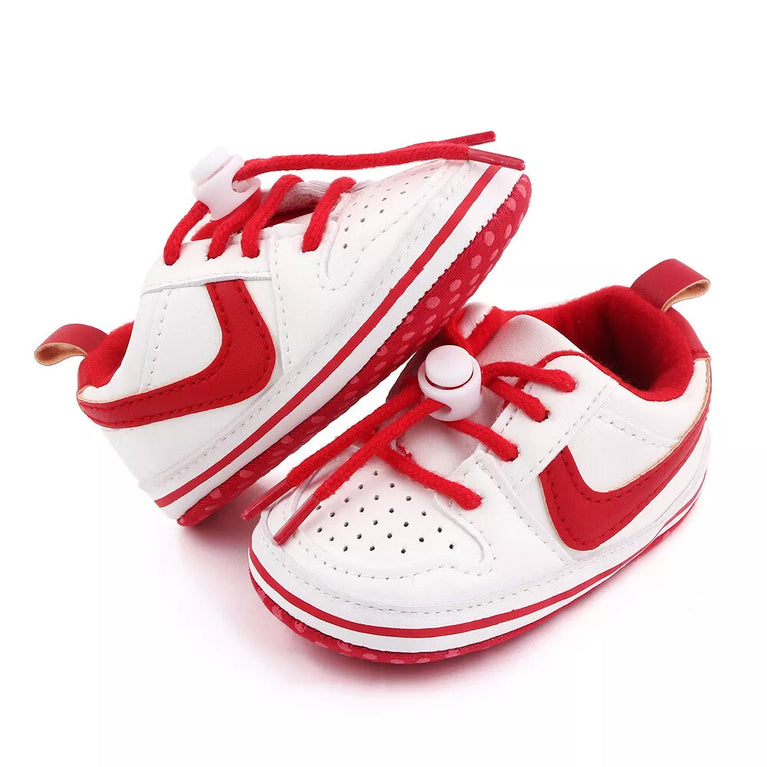 Baby Shoes for Girls and Boys, Anti-Slip Toddler Sneakers for First Walkers, Infant Crib Footwear