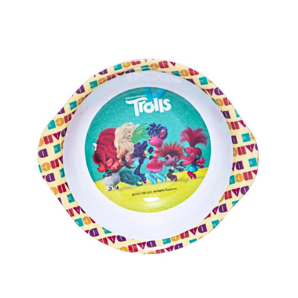 Servewell Feeding Bowl Trolls Mouse Theme - 350ml