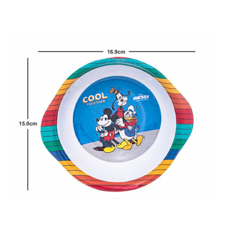 Servewell Feeding Bowl Mickey Mouse Theme - 350ml