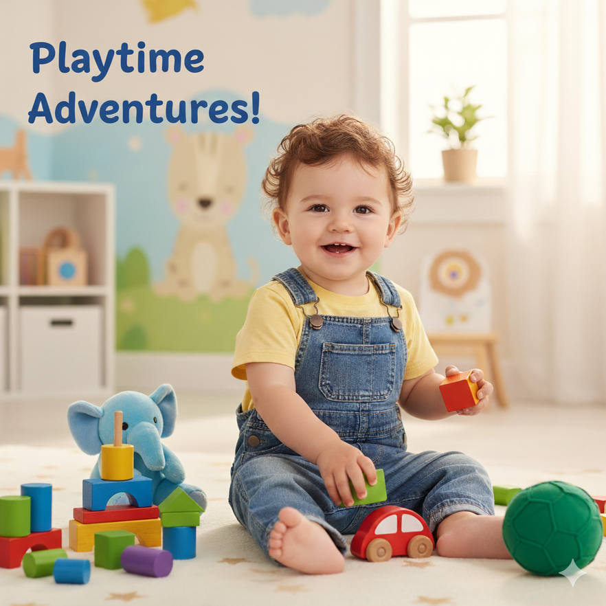 When Can Babies Start Playing With Toys? Age-Wise Toy Guide for Parents