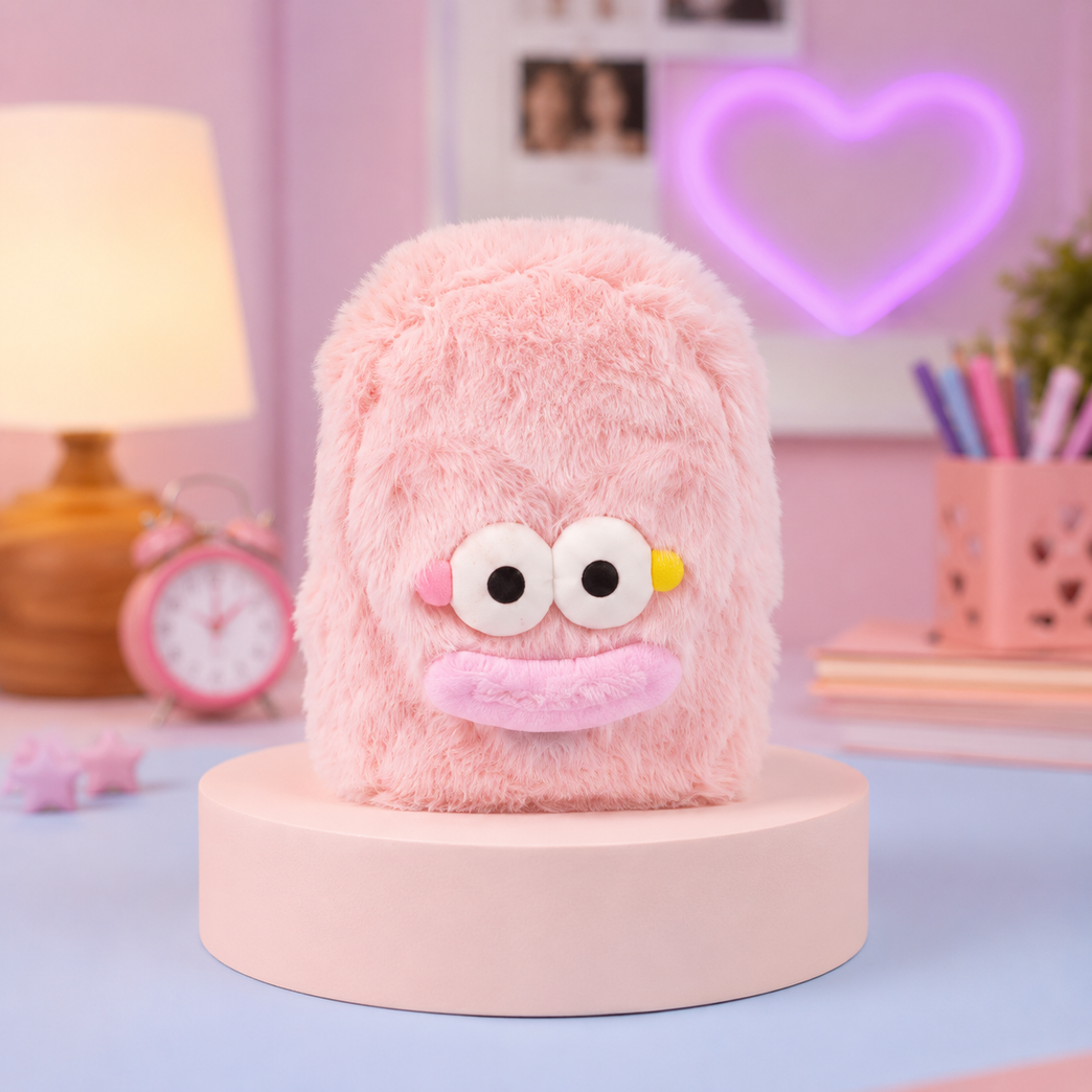 Cute Plush Mini Coin Purse Keychain for Kids
