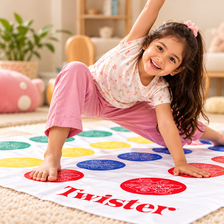 Hasbro Twister Family Fun Board Game for Kids