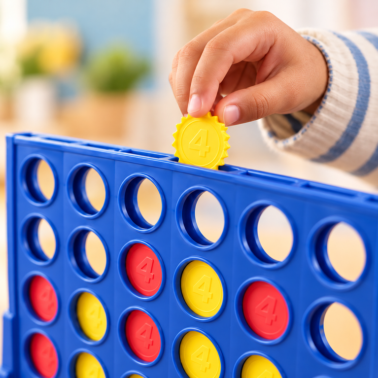 Connect 4 Board Game for Kids | Strategy Game