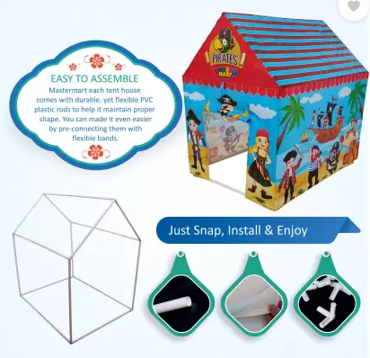 AWALS PIRATE TENT HOUSE