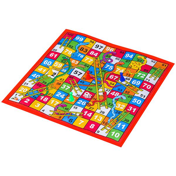 Snakes and Ladders Game Mat