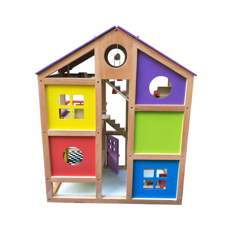 HILIFE PLAYFUL FURNISHED DOLL HOUSE